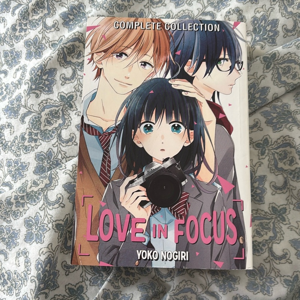 “Love in focus” manga for sale! all 3 volumes in one book!